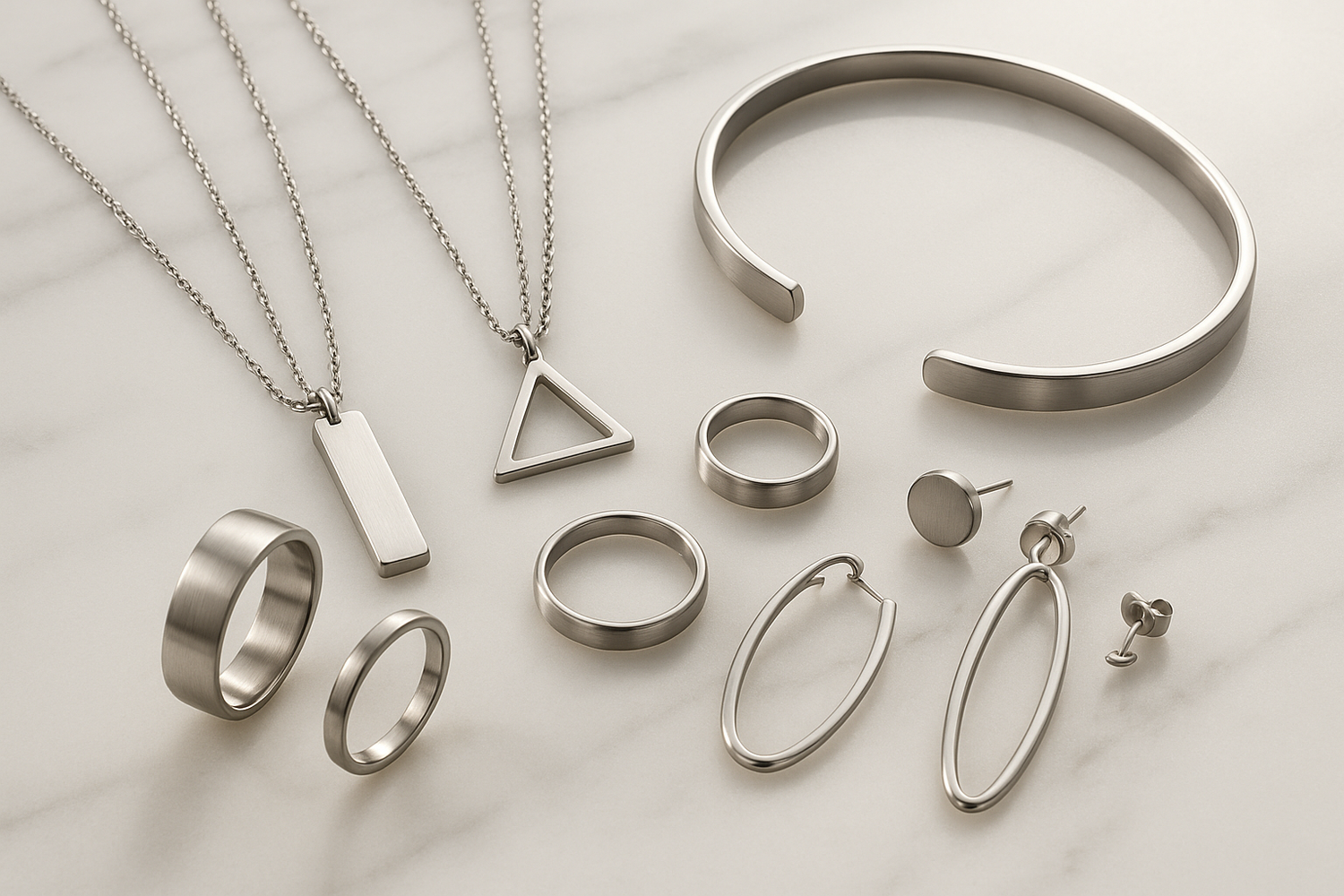 Élégance en acier – Bijoux modernes et durables