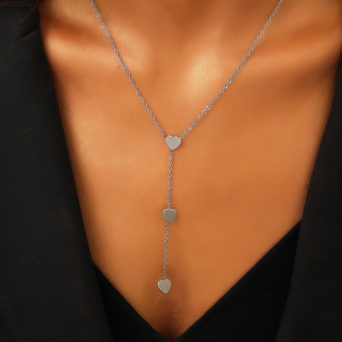 Collier Croix, Cœur ou Papillon en Acier Inoxydable – Élégance Intemporelle