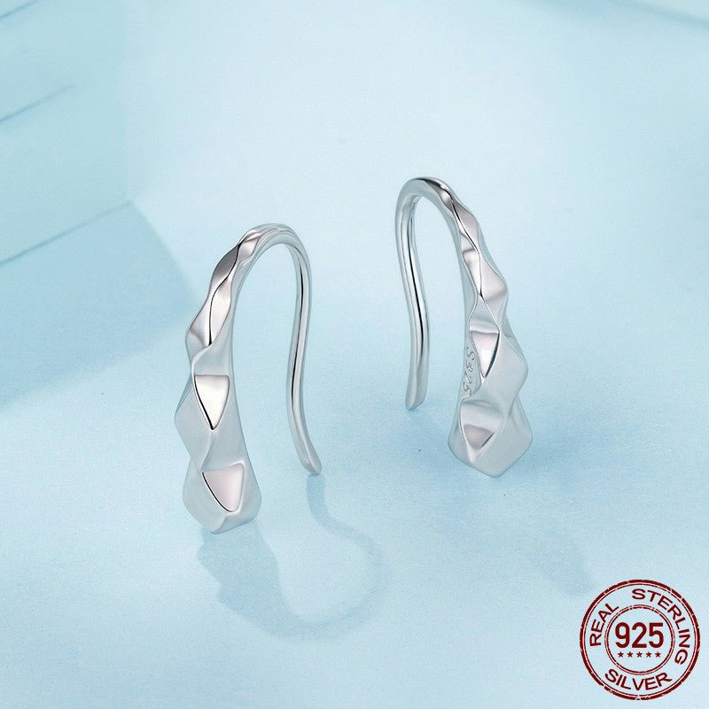 Boucles d'oreilles Losange en Argent 925 – Design Géométrique - 𝓑𝓲𝓳𝓸𝓾𝔁𝓒𝓪𝓮𝓵𝔂𝓼 - Boucle d'oreilles - 𝓑𝓲𝓳𝓸𝓾𝔁𝓒𝓪𝓮𝓵𝔂𝓼 - 