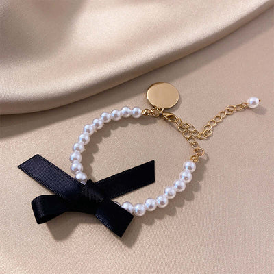 Bracelet Double Couches Cœur et Perles – Charme Rétro et Raffiné - 𝓑𝓲𝓳𝓸𝓾𝔁𝓒𝓪𝓮𝓵𝔂𝓼 - Collier - 𝓑𝓲𝓳𝓸𝓾𝔁𝓒𝓪𝓮𝓵𝔂𝓼 - 