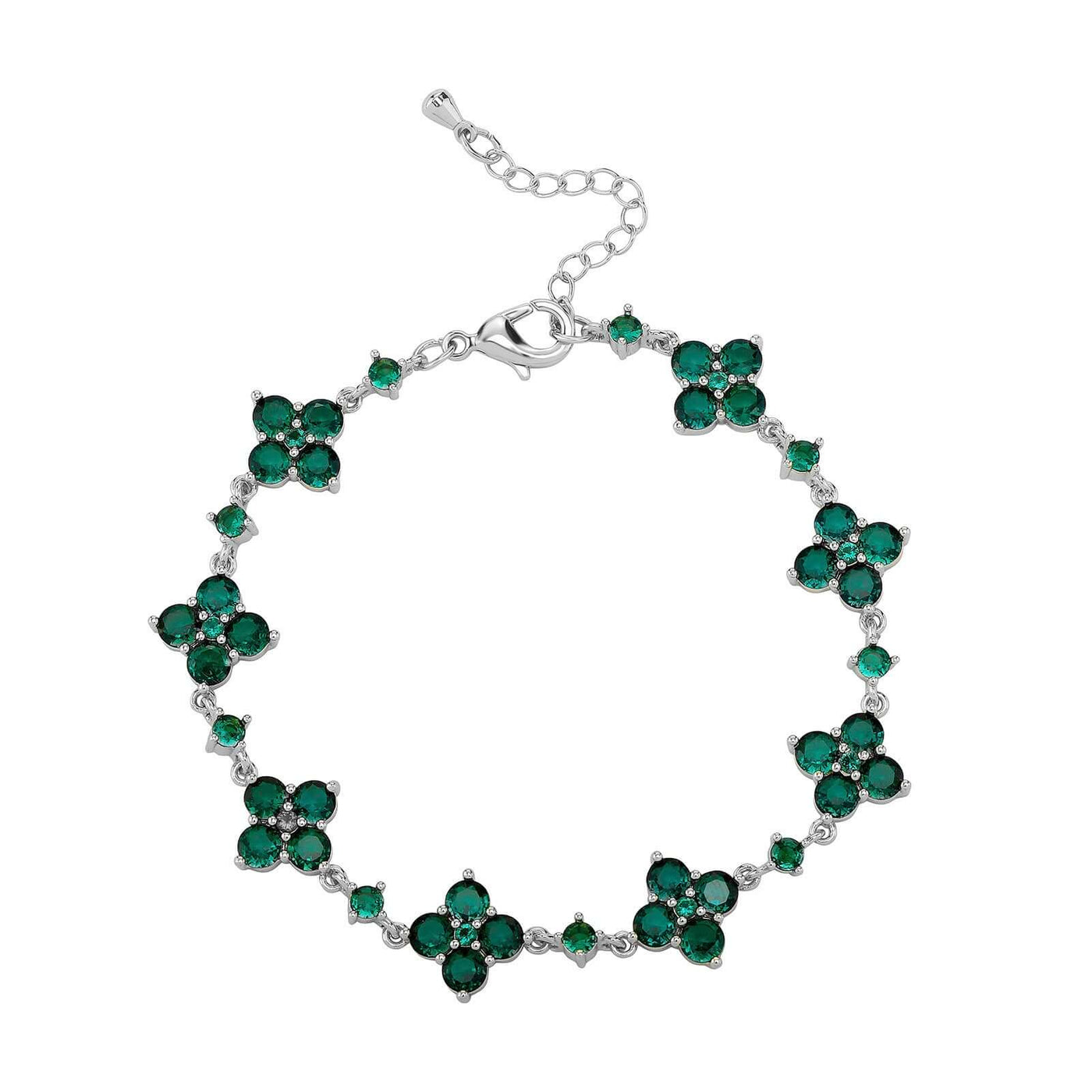 Bracelet Fleur en Zircon Étincelant – Élégance et Raffinement - 𝓑𝓲𝓳𝓸𝓾𝔁𝓒𝓪𝓮𝓵𝔂𝓼 - Collier - 𝓑𝓲𝓳𝓸𝓾𝔁𝓒𝓪𝓮𝓵𝔂𝓼 - 
