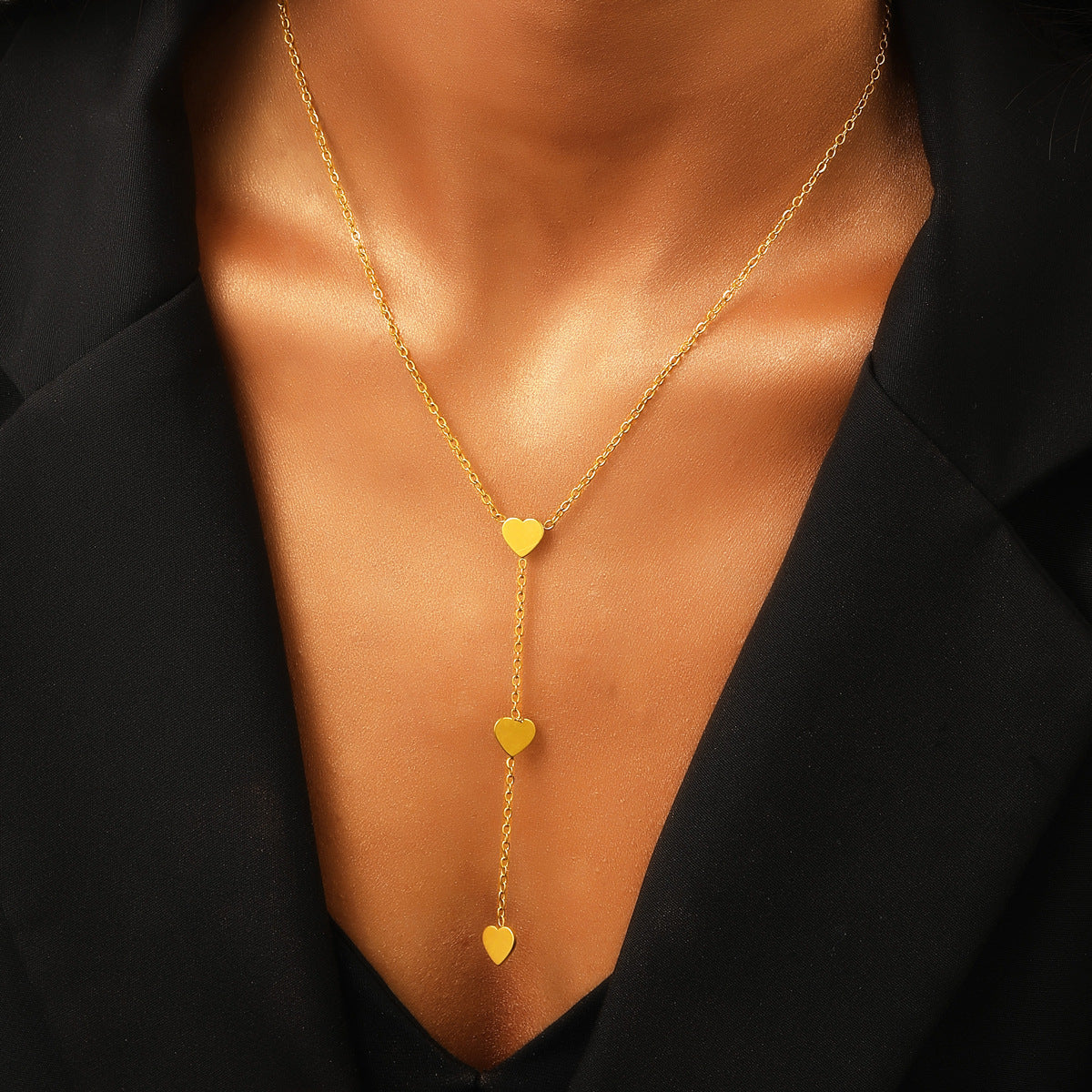 Collier Croix, Cœur ou Papillon en Acier Inoxydable – Élégance Intemporelle